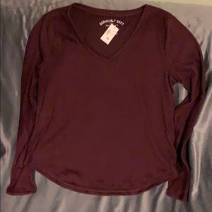 Aeropostale v neck sweater